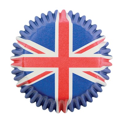 Pme Paper Baking Cases - Mini Red White & Blue Pk/100