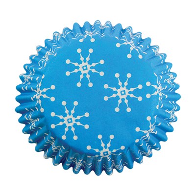 Pme Paper Baking Cases - Mini Snowflakes Pk/100