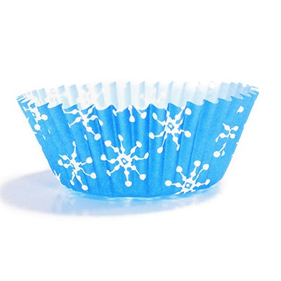 Pme Paper Baking Cases - Mini Snowflakes Pk/100