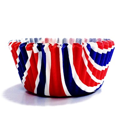 Pme Paper Baking Cases - Patriotic Swirls Pk/60