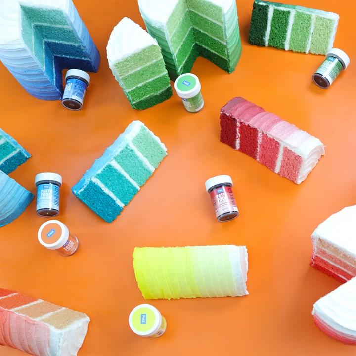 Pme Paste Food Colour - Set Of 8 (200g)