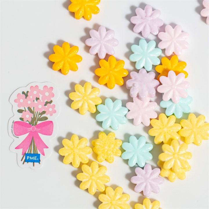 Pme Pastel Flowers Sprinkle Charms (25g / 0.9oz)