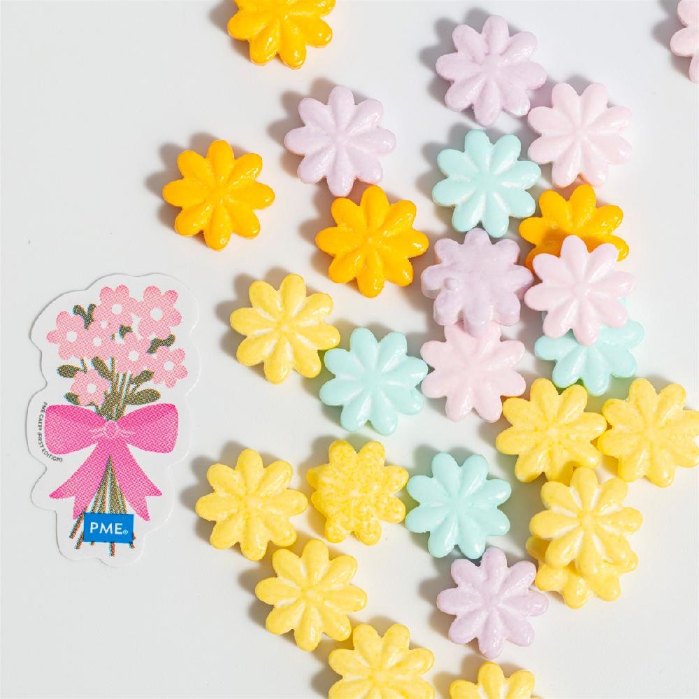 Pme Pastel Flowers Sprinkle Charms (25g / 0.9oz)