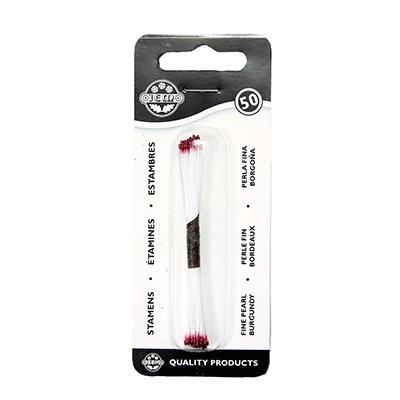 Pme Pearl Stamen Fine - Burgundy