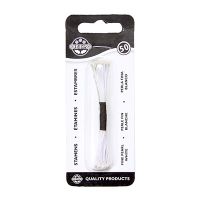 Pme Pearl Stamen Fine - White
