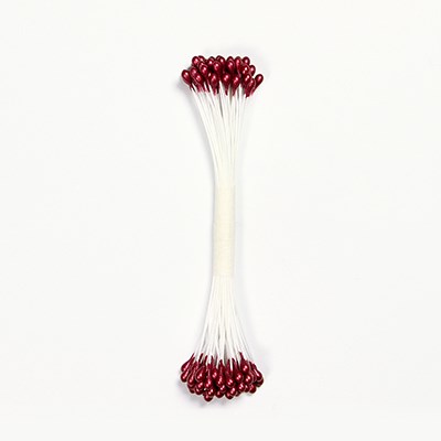 pme Pearl Stamen Large - Burgundy