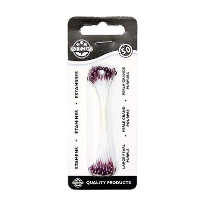 Pme Pearl Stamen Large - Purple