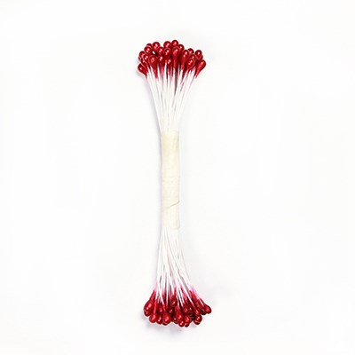 Pme Pearl Stamen Large - Red