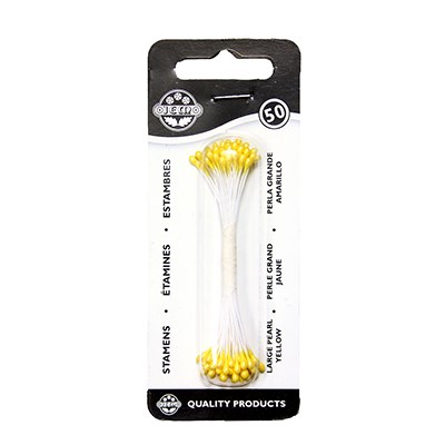 Pme Pearl Stamen Large - Yellow
