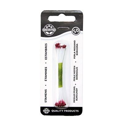 Pme Pearl Stamen Medium - Burgundy