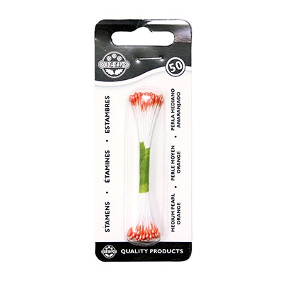 Pme Pearl Stamen Medium - Orange