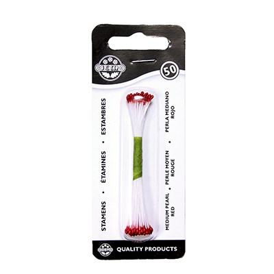 Pme Pearl Stamen Medium - Red