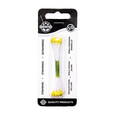 Pme Pearl Stamen Medium - Yellow