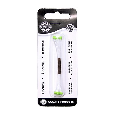 Pme Plain Stamen Fine - Lime Green