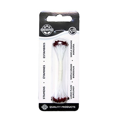 Pme Plain Stamen Large - Burgundy