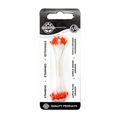 Pme Plain Stamen Large - Orange