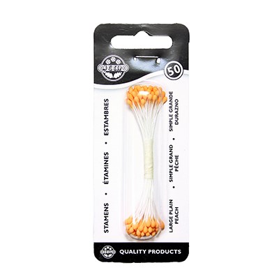 Pme Plain Stamen Large - Peach