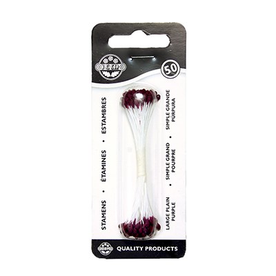 Pme Plain Stamen Large - Purple