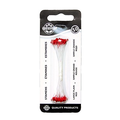 Pme Plain Stamen Large - Red