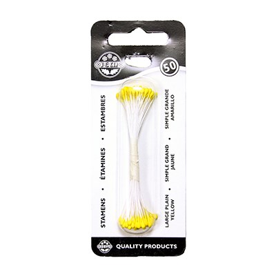 Pme Plain Stamen Large - Yellow