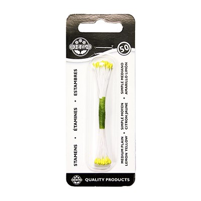 Pme Plain Stamen Medium - Lemon Yellow