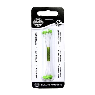 Pme Plain Stamen Medium - Lime Green