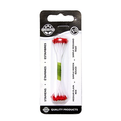 Pme Plain Stamen Medium - Red