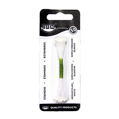 Pme Plain Stamen Medium - White
