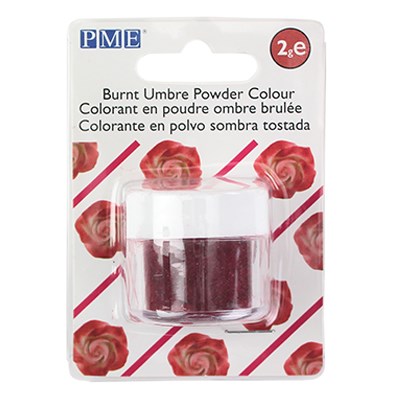 pme Powder Colour - Burnt Umbre (2g)