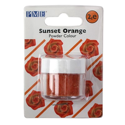 Pme Powder Colour - Sunset Orange (2g)