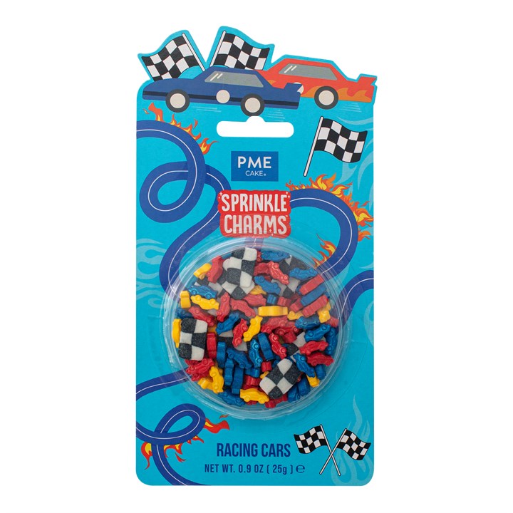 pme Racing Cars Sprinkle Charms (25g / 0.9oz)