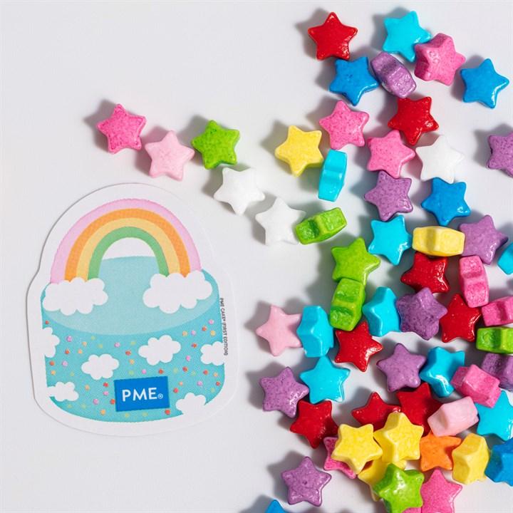 Pme Rainbow Stars Sprinkle Charms (25g / 0.9oz)