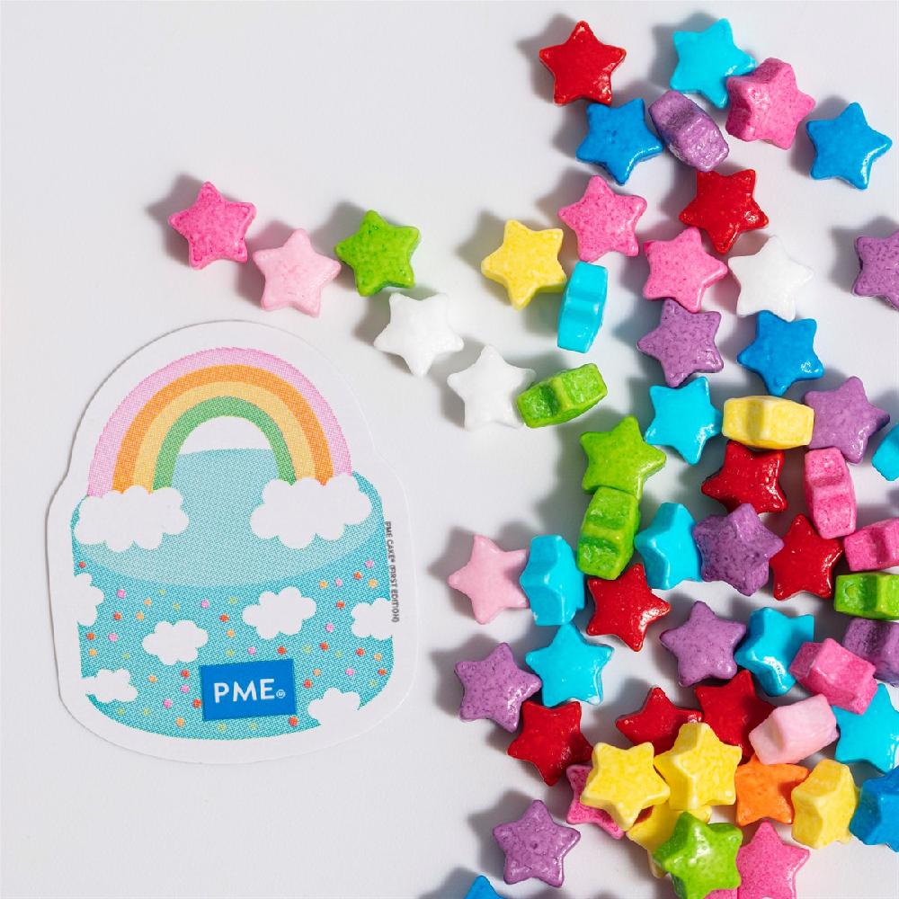 Pme Rainbow Stars Sprinkle Charms (25g / 0.9oz)