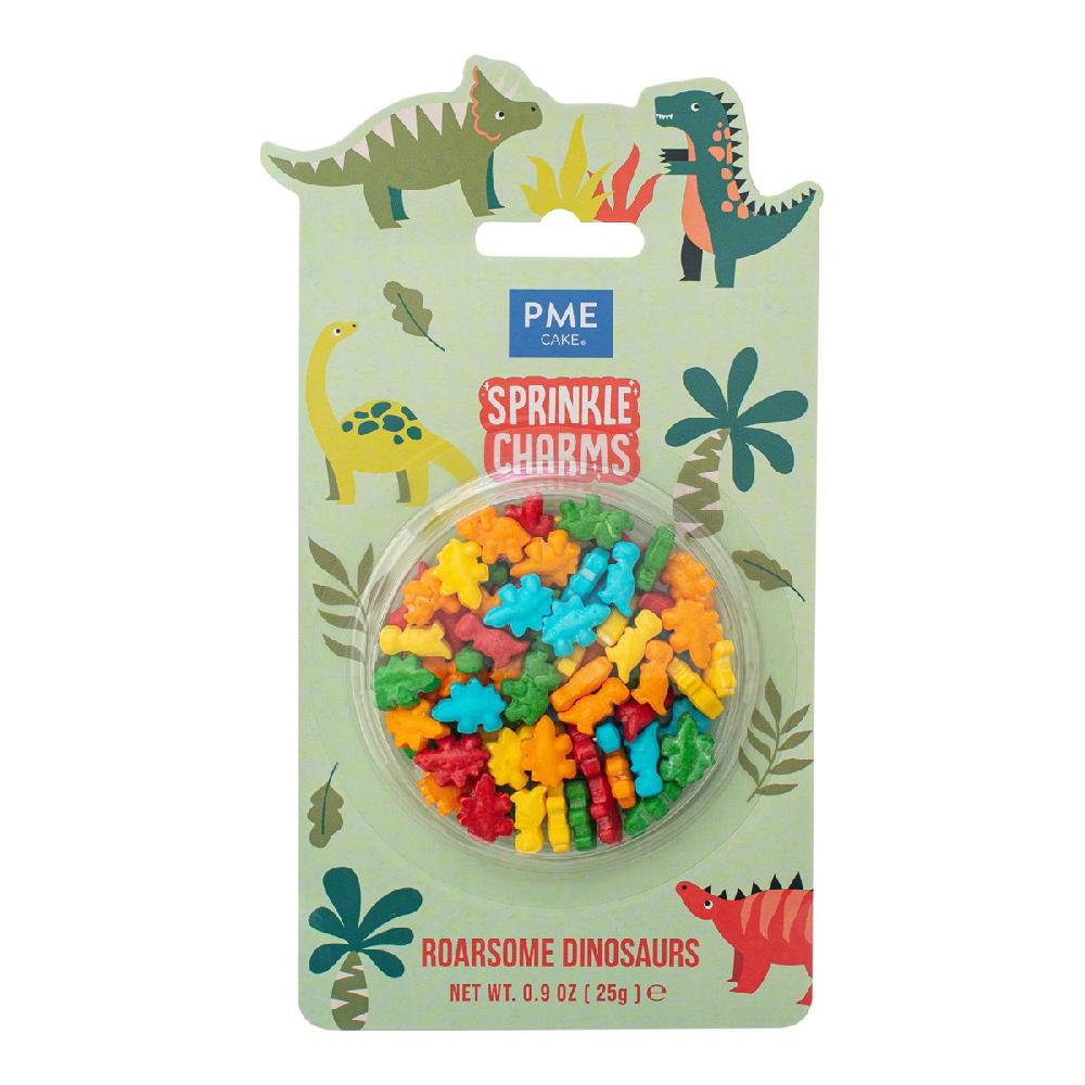 Pme Roarsome Dinosaurs Sprinkle Charms (25g / 0.9oz)