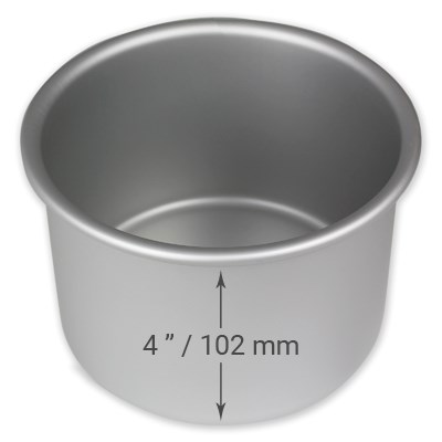 Pme Round Cake Pan (102 X 102mm / 4 X 4")