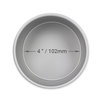 pme Round Cake Pan (102 x 51mm / 4 x 2inch)