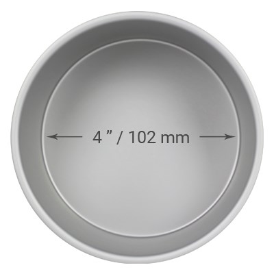 pme Round Cake Pan (102 x 76mm / 4 x 3")