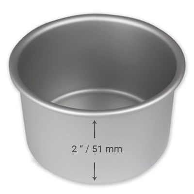 Pme Round Cake Pan (127 X 51mm / 5 X 2inch)
