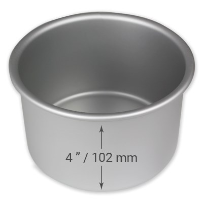 Pme Round Cake Pan (152 X 102mm / 6 X 4")
