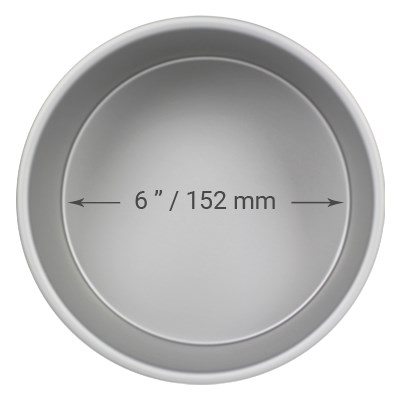 Pme Round Cake Pan (152 X 51mm / 6 X 2")