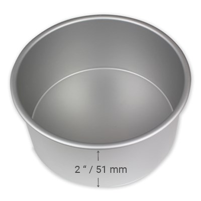 Pme Round Cake Pan (178 X 51mm / 7 X 2inch)