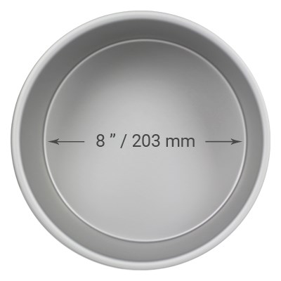 Pme Round Cake Pan (203 X 102mm / 8 X 4")
