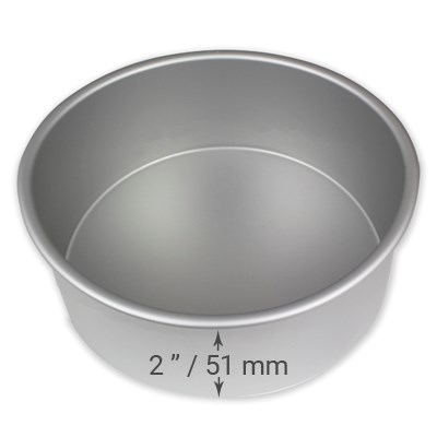 Pme Round Cake Pan (203 X 51mm / 8 X 2")