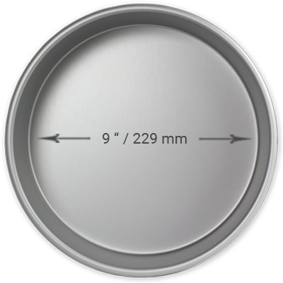 Pme Round Cake Pan (229 X 51mm / 9 X 2inch)