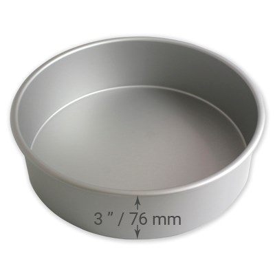Pme Round Cake Pan (254 X 76mm / 10 X 3")