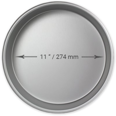 Pme Round Cake Pan (279 X 51mm / 11 X 2inch)