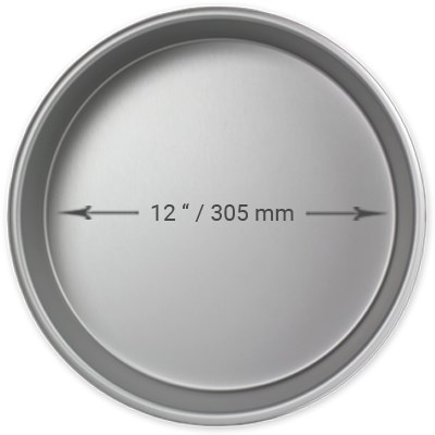 pme Round Cake Pan (305 x 51mm / 12 x 2inch)