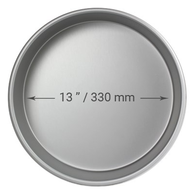 Pme Round Cake Pan (330 X 76mm / 13 X 3")
