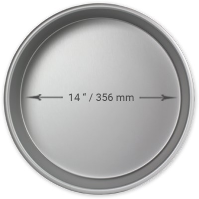 Pme Round Cake Pan (356 X 51mm / 14 X 2inch)