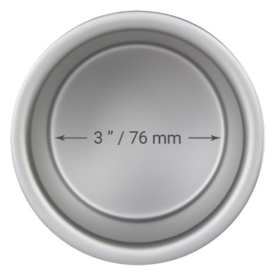 Pme Round Cake Pan (76 X 76mm / 3 X 3")